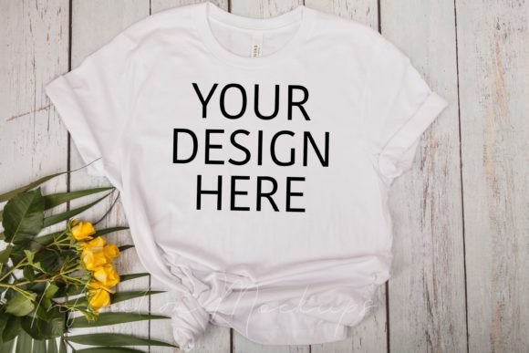 Download Spring Tshirt Mockup Bella Canvas Mockup - Spring tshirt Collection