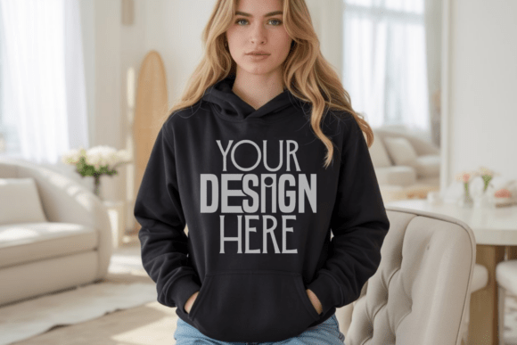 Download Black Hoodie Mockup - Premium Resources